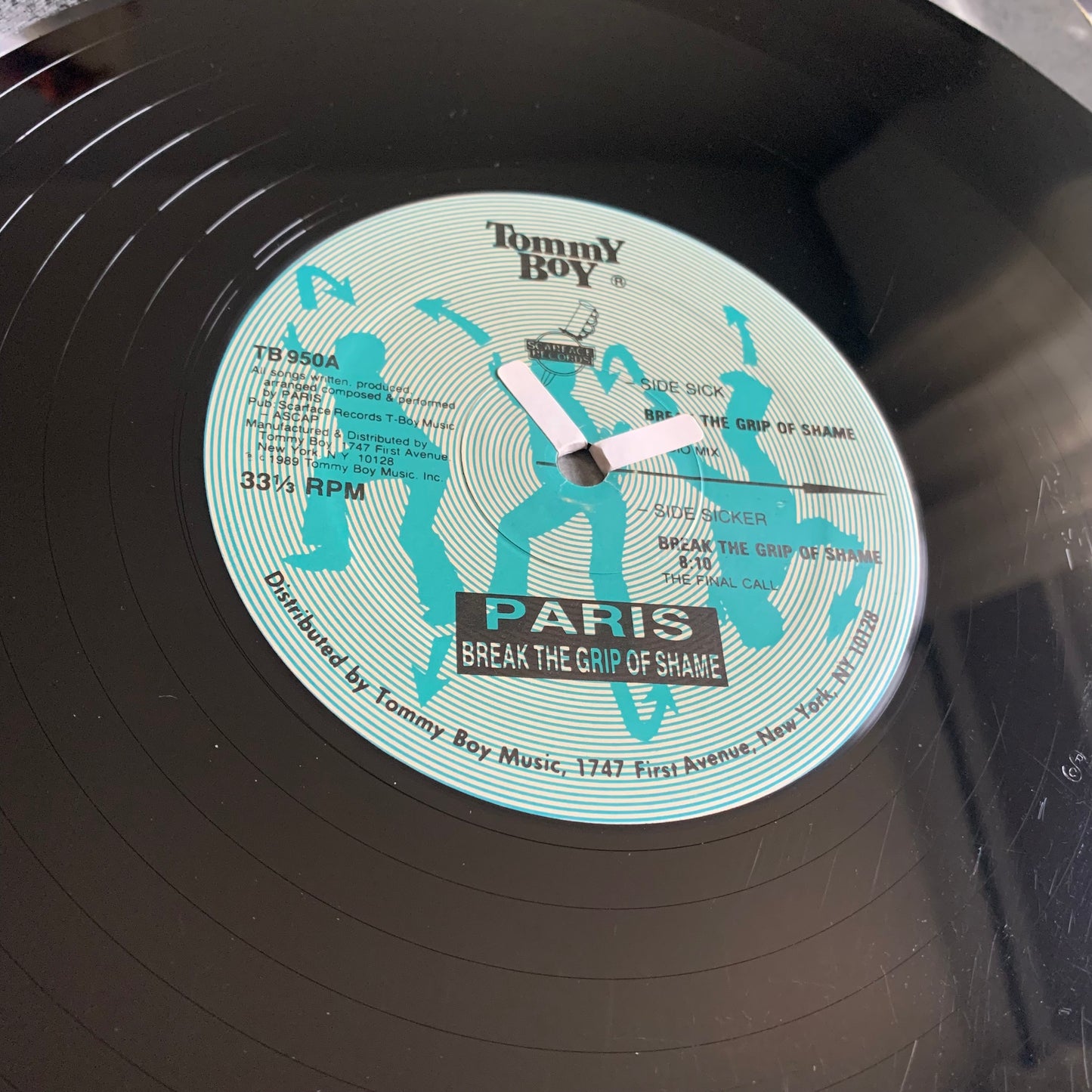 Paris - Break The Grip Of Shame - Single 1989