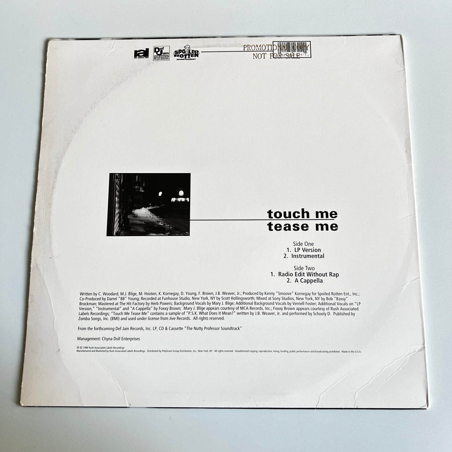 Case - Touch Me Tease Me - Single 1996