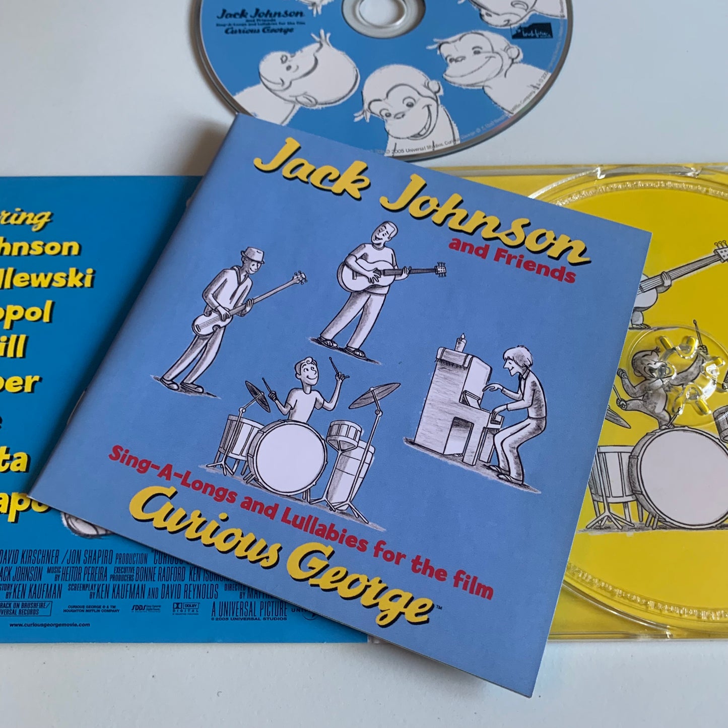 CD - Jack Johnson - Sing-A-Longs And Lullabies For The Film Curious George - 2006