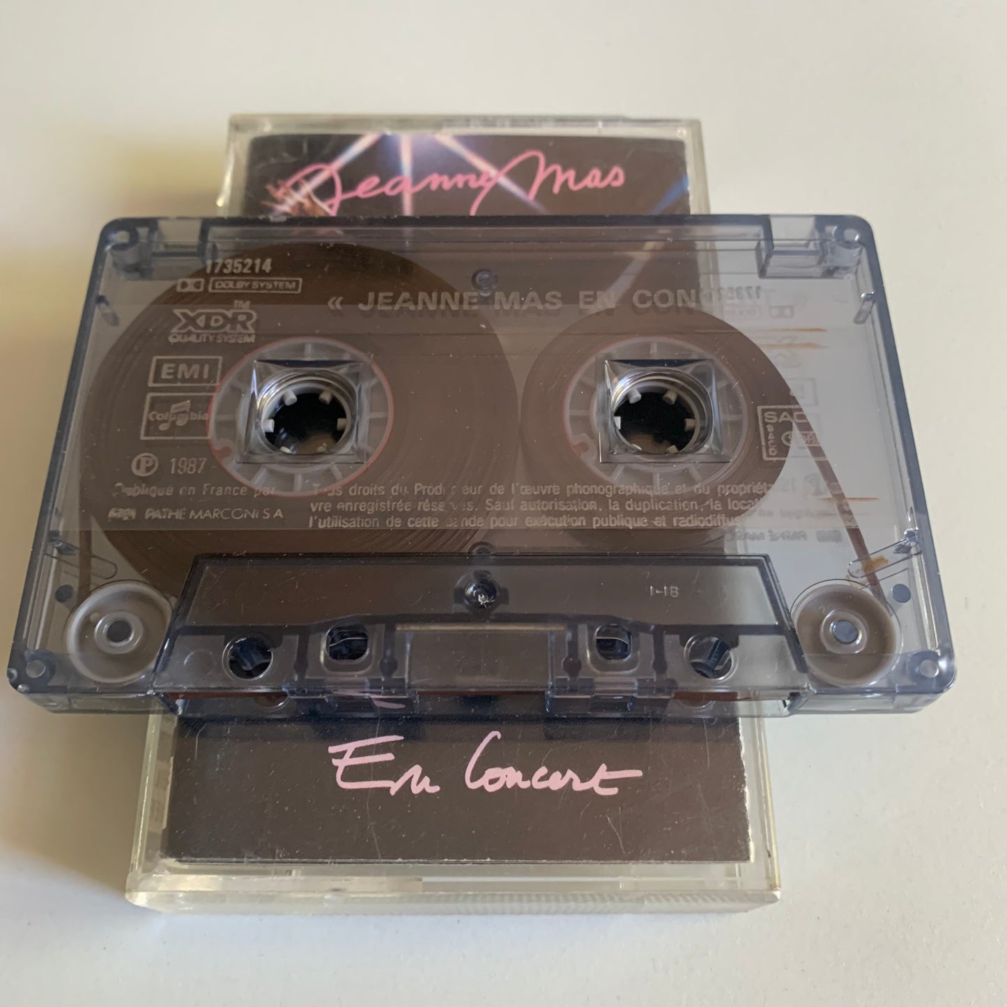Jeanne Mas - Jeanne Mas En Concert - 1987 Occasion