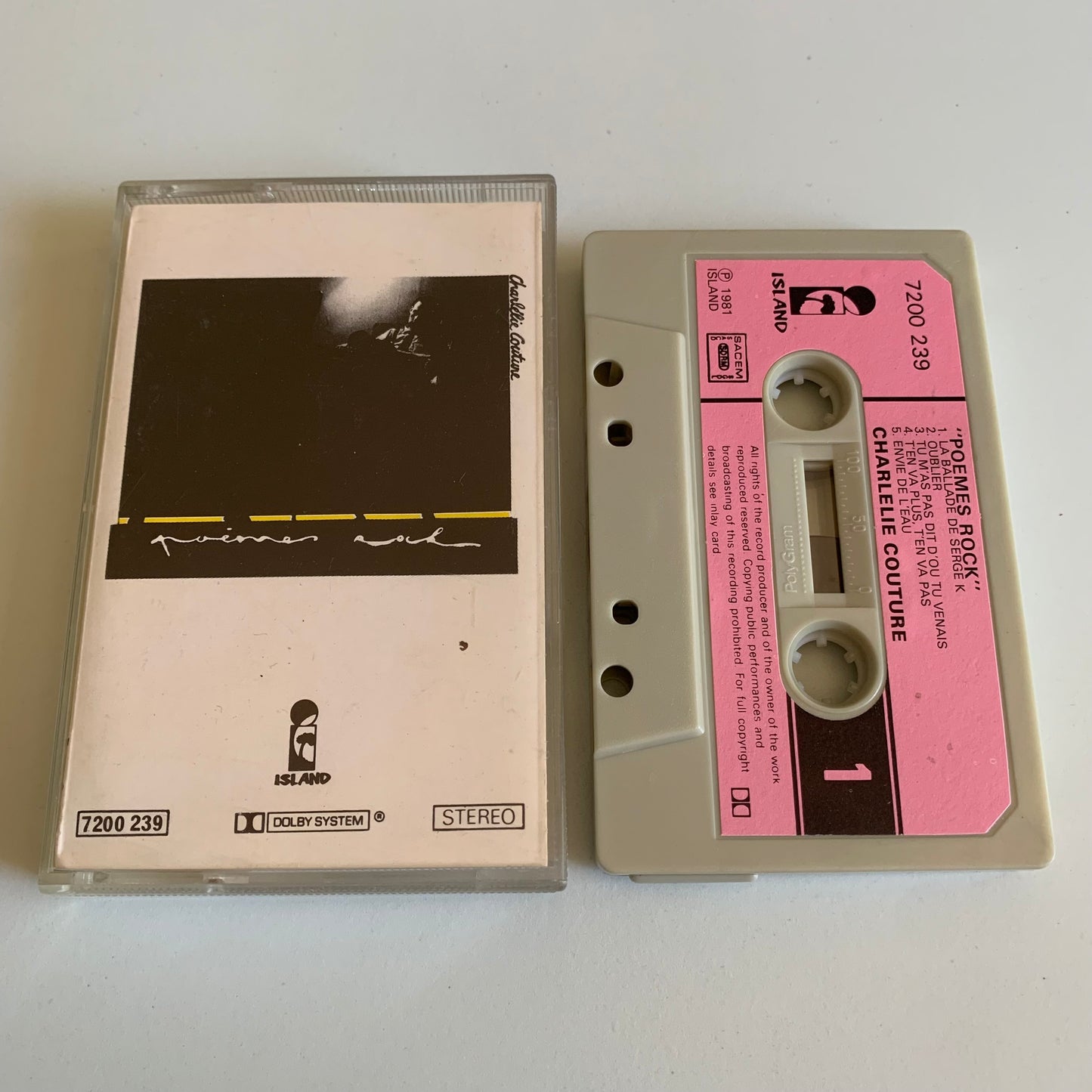 Charlélie Couture - Poèmes Rock - 1981 Occasion