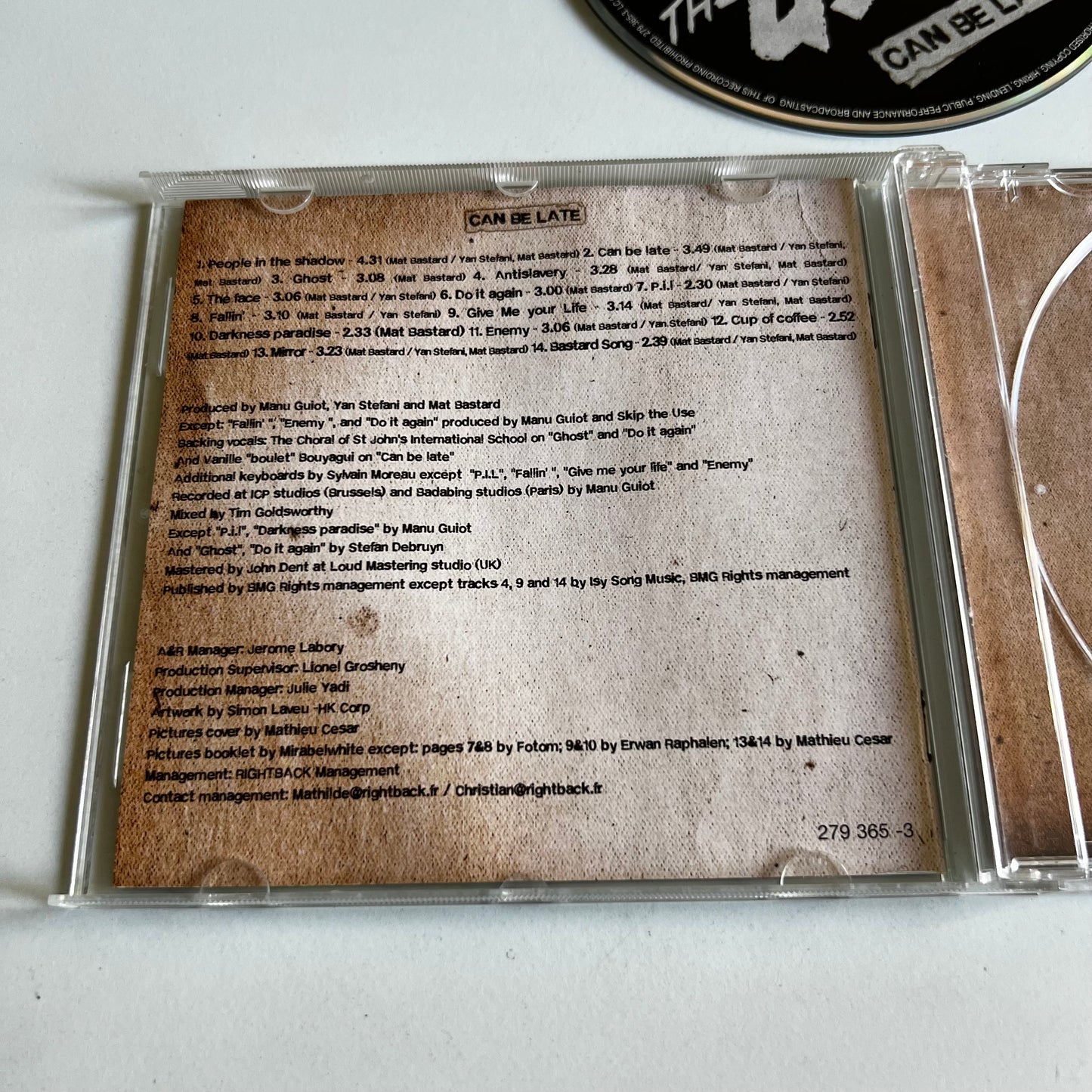 CD - Skip The Use - Can Be Late - 2012