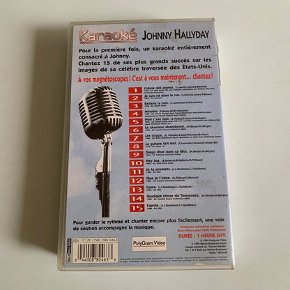 Johnny Hallyday - Karaoké - 1994 VHS Occasion