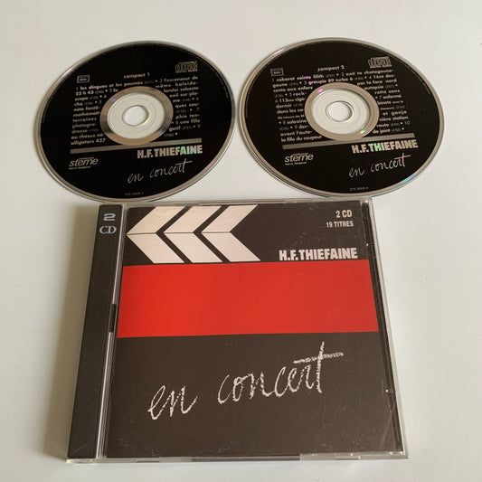 H.F. Thiéfaine - En Concert - 1992 Occasion