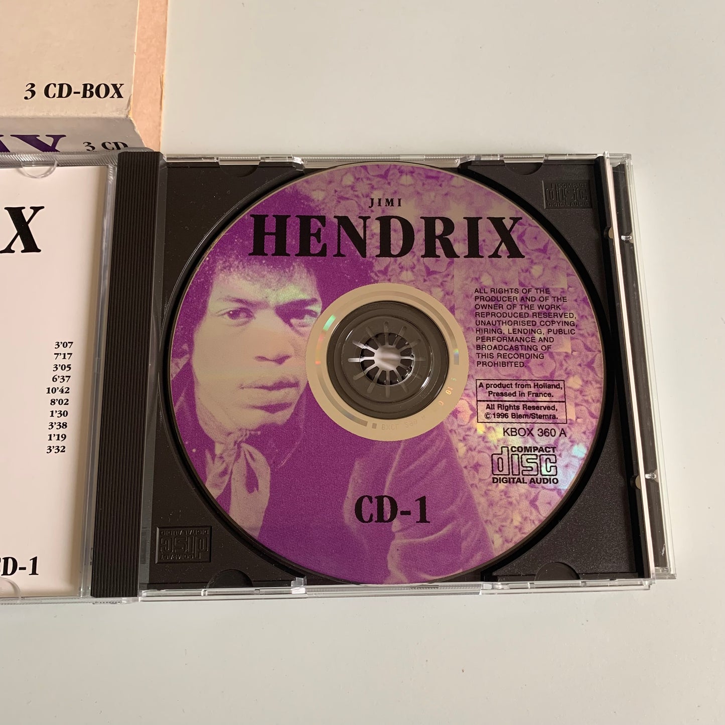Jimi Hendrix - Cd Box - 1996 Occasion