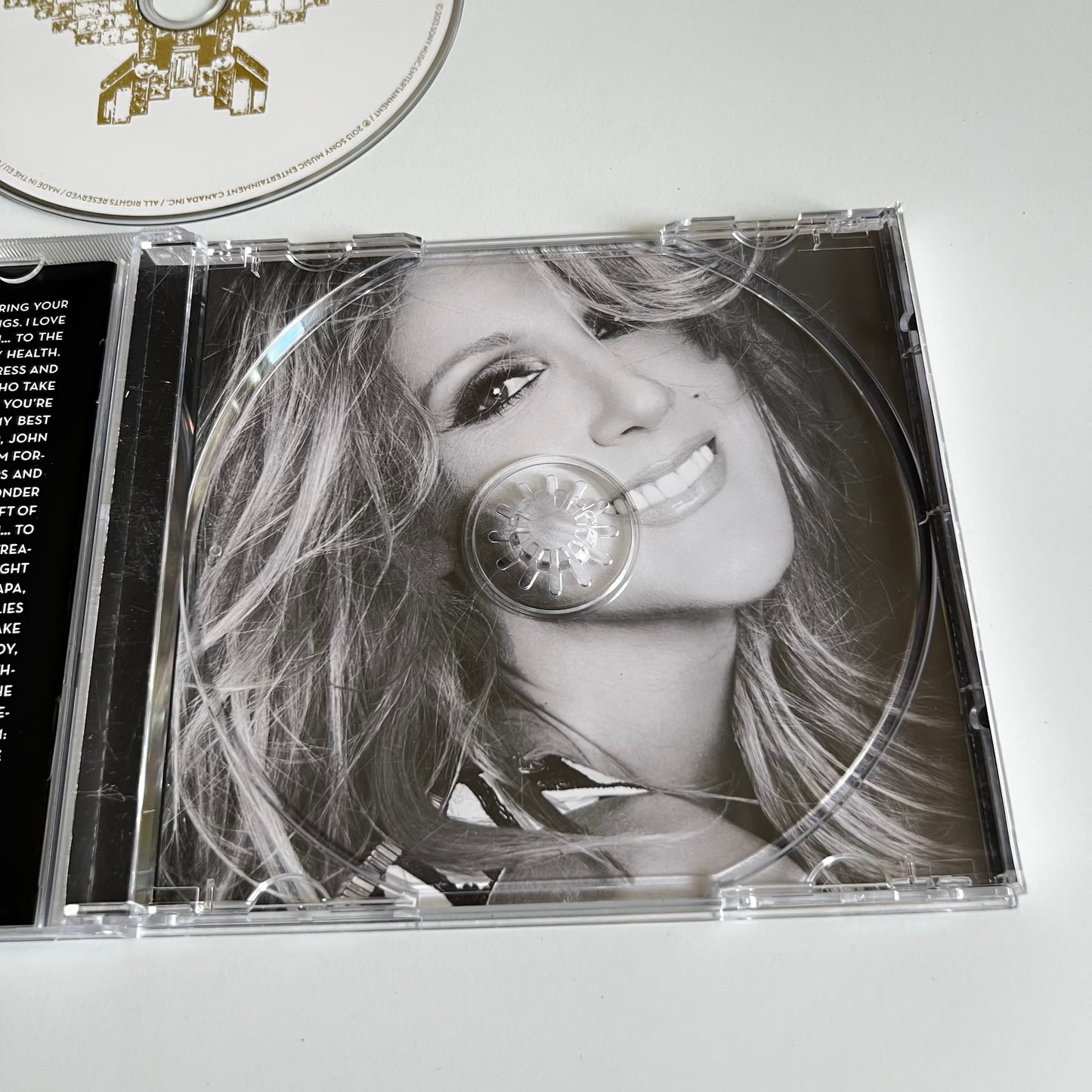 CD - Celine Dion - Loved Me Back To Life - 2013