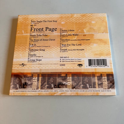 CD - Front Page - Biréli Lagrène - Dominique Di Piazza - Dennis Chambers - Front Page - 2000