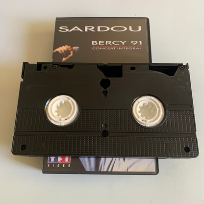 Michel Sardou - Bercy 91 Concert Intégral - 1991 VHS Occasion