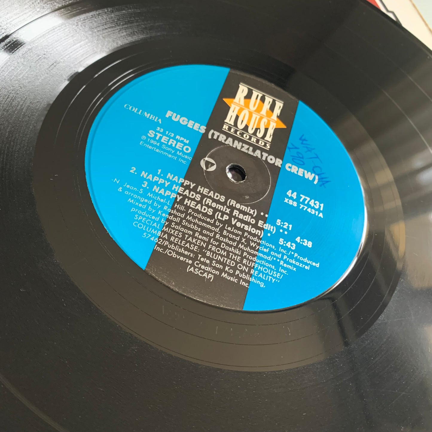 Fugees (Tranzlator Crew) - Nappy Heads - Single 1994