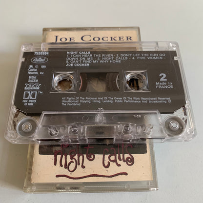 Joe Cocker - Night Calls - 1991 Occasion