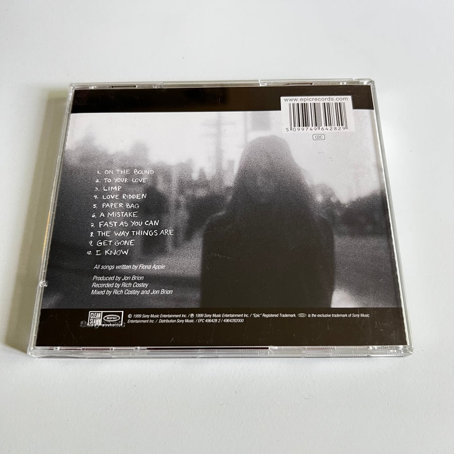 CD - Fiona Apple - When The Pawn - 1999