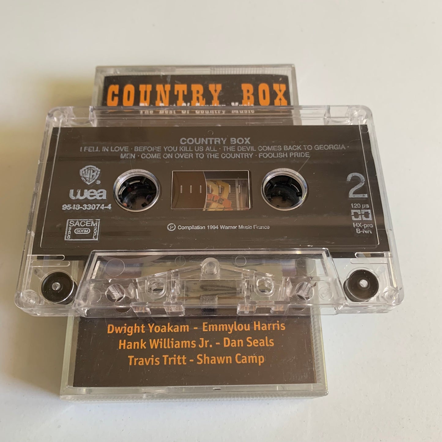 Variétés Compilation - Country Box - The Best of Music - 1994 Occasion