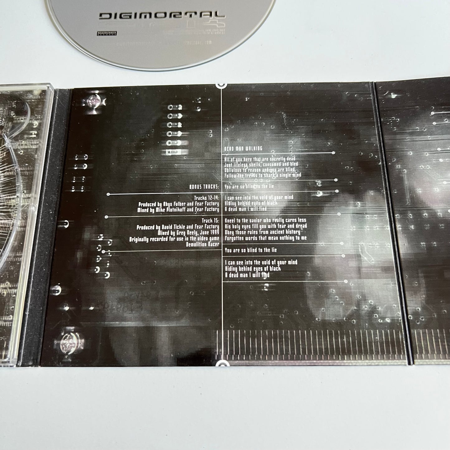 CD - Fear Factory - Digimortal - 2001