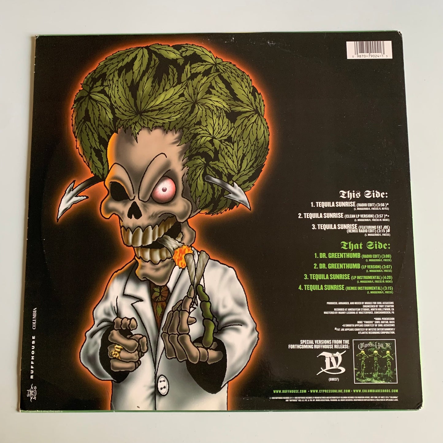 Cypress Hill - Tequila Sunrise - Single 1998