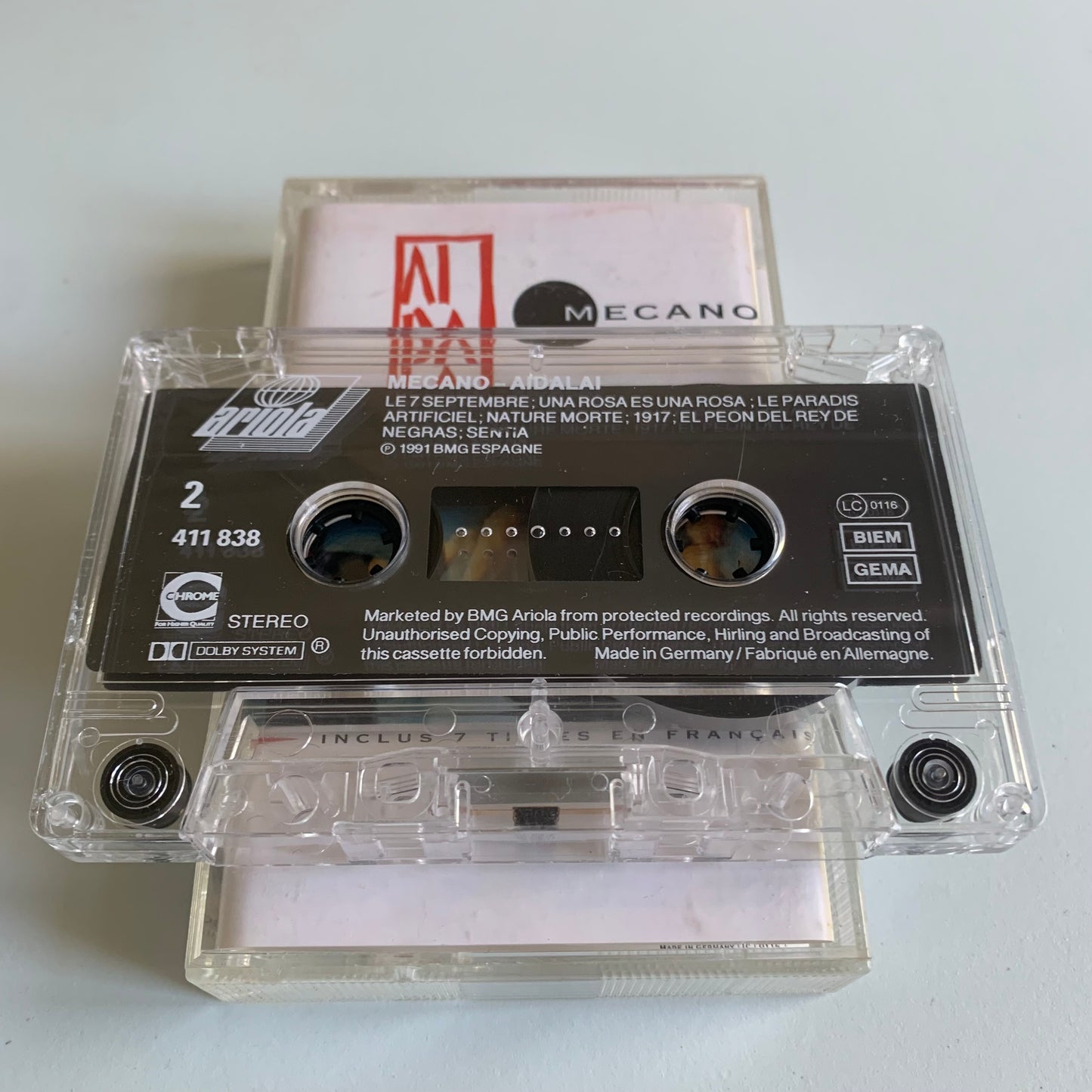 Mecano - Aidalai - 1991 Occasion