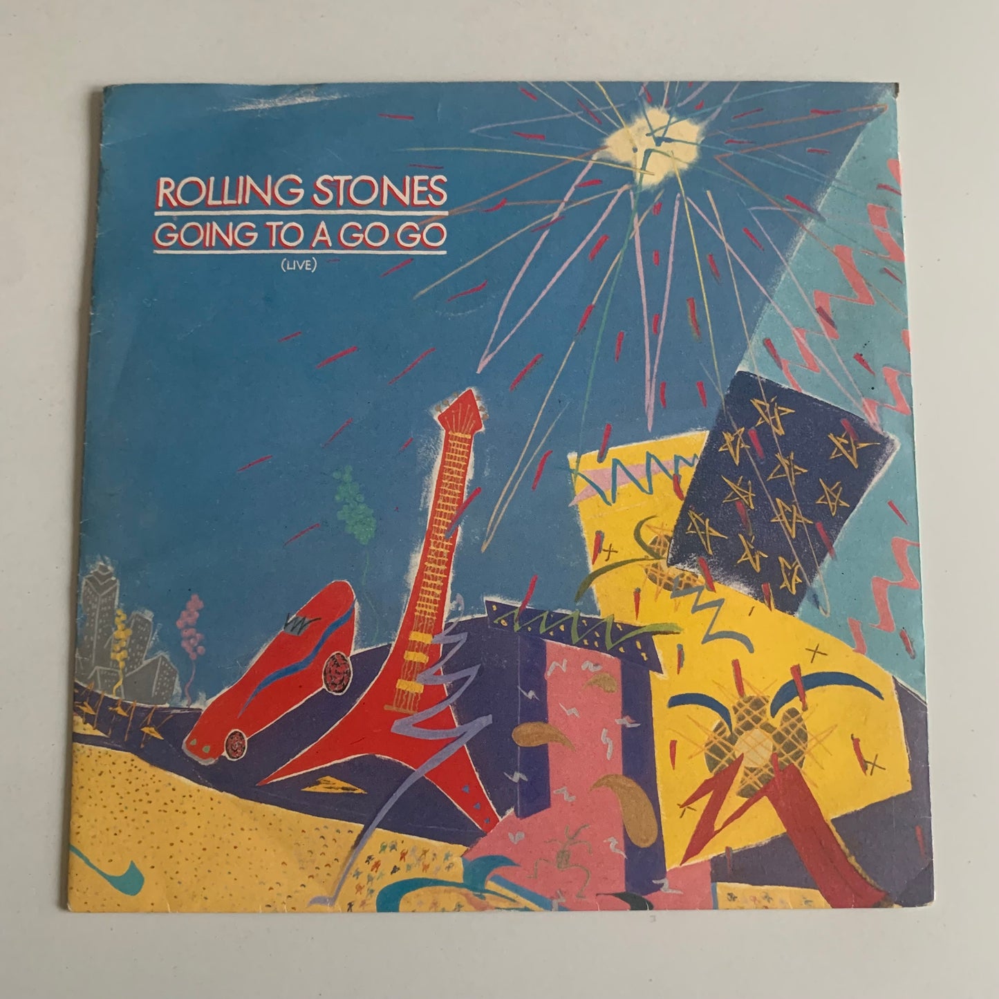 Rolling Stones - Going To A Go Go (Live) - Single 1982 Occasion