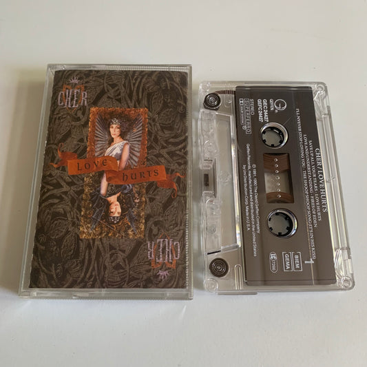 Cassette audio - Cher - Love Hurts - 1991