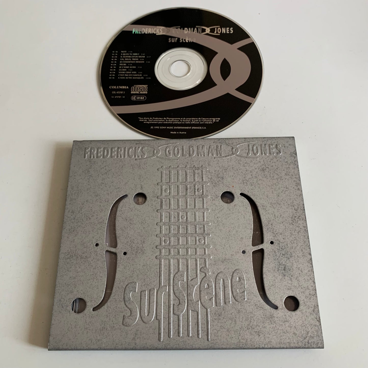 Fredericks Goldman Jones - Sur Scène - Métal Box 1992 Occasion