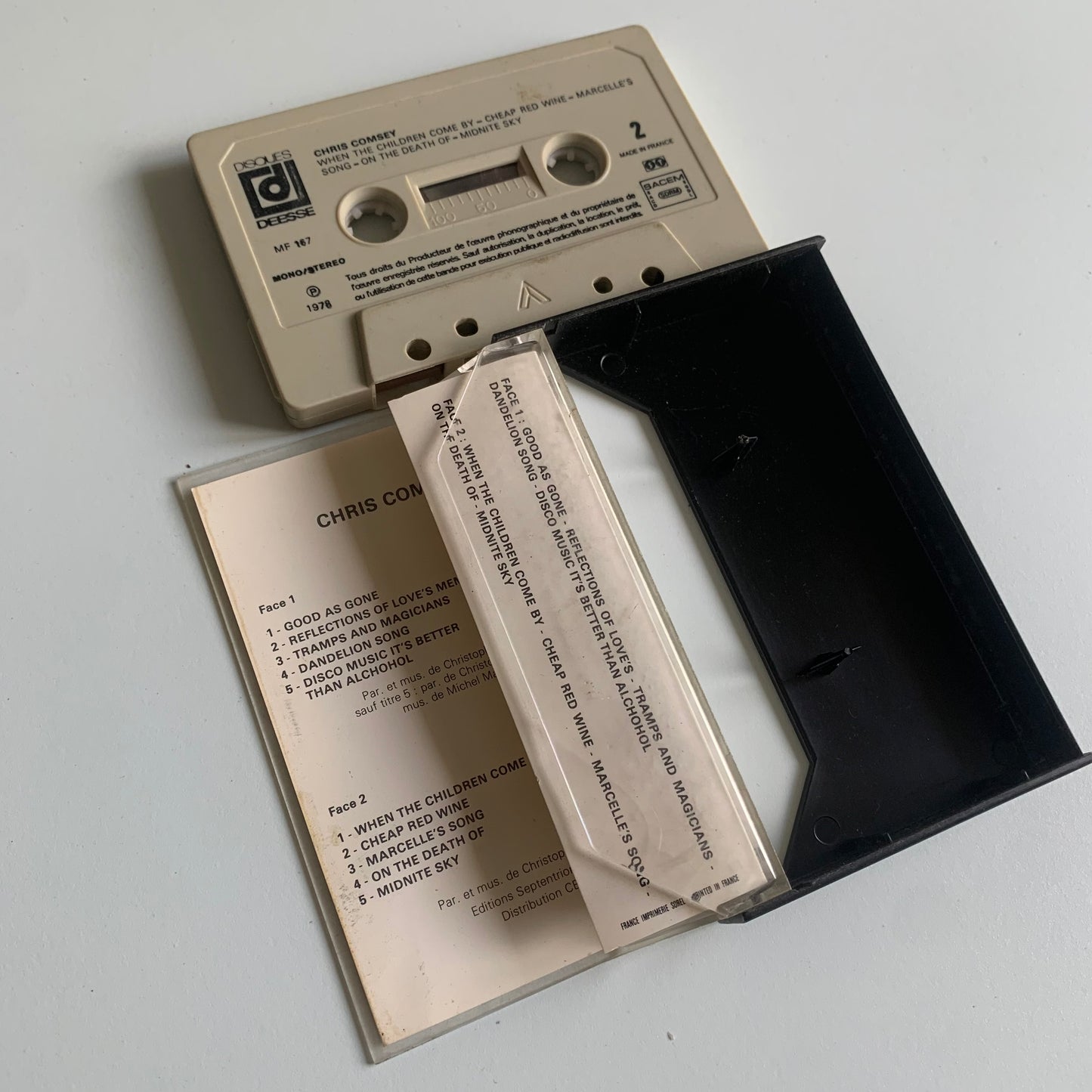 Chris Comsey - Tramps & Magicians 1978 Occasion