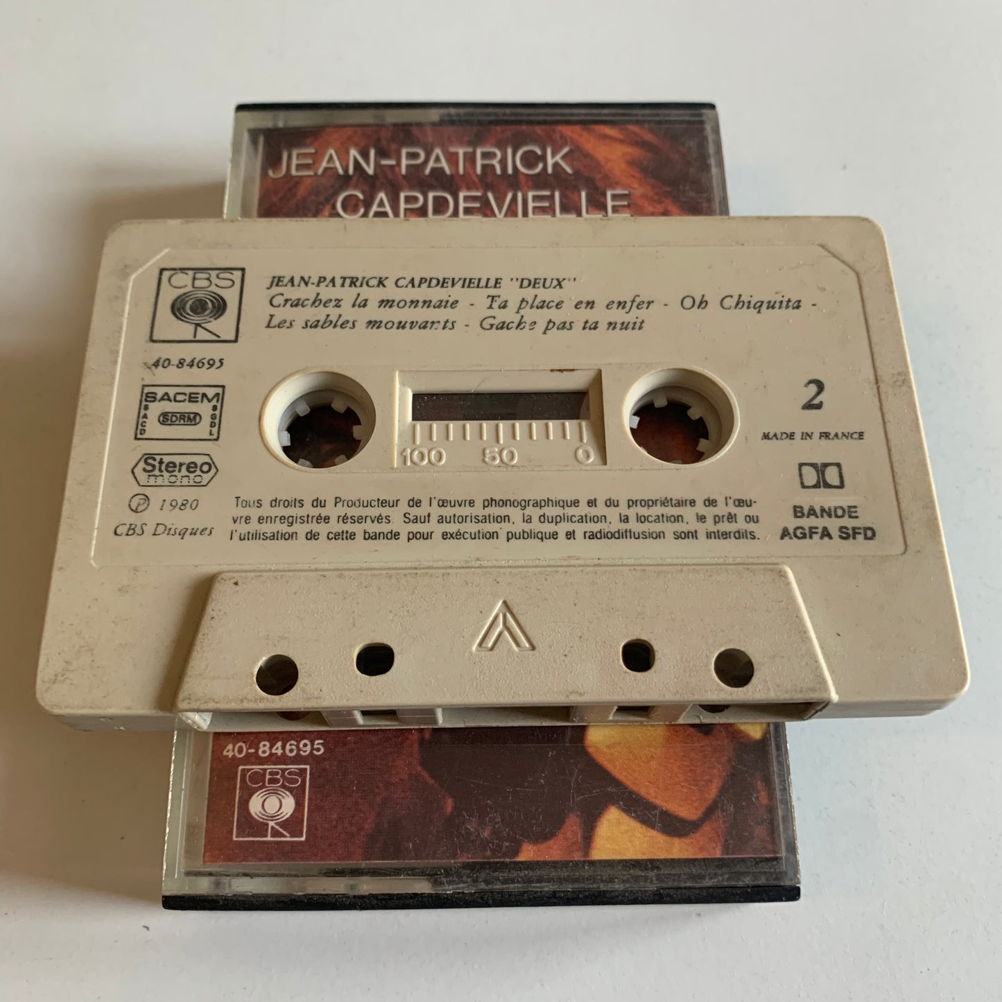 Jean-Patrick Capdevielle - 2 - 1980 Occasion