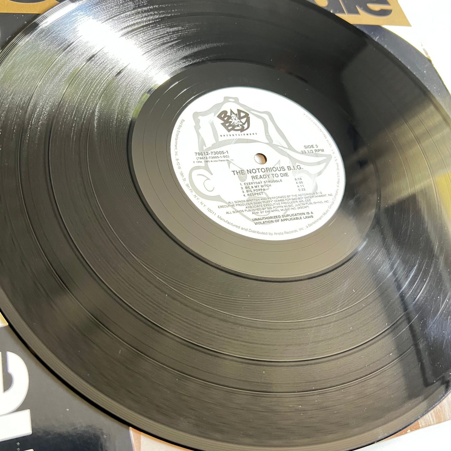 The Notorious B.I.G. - Ready To Die - OG Double LP 1995