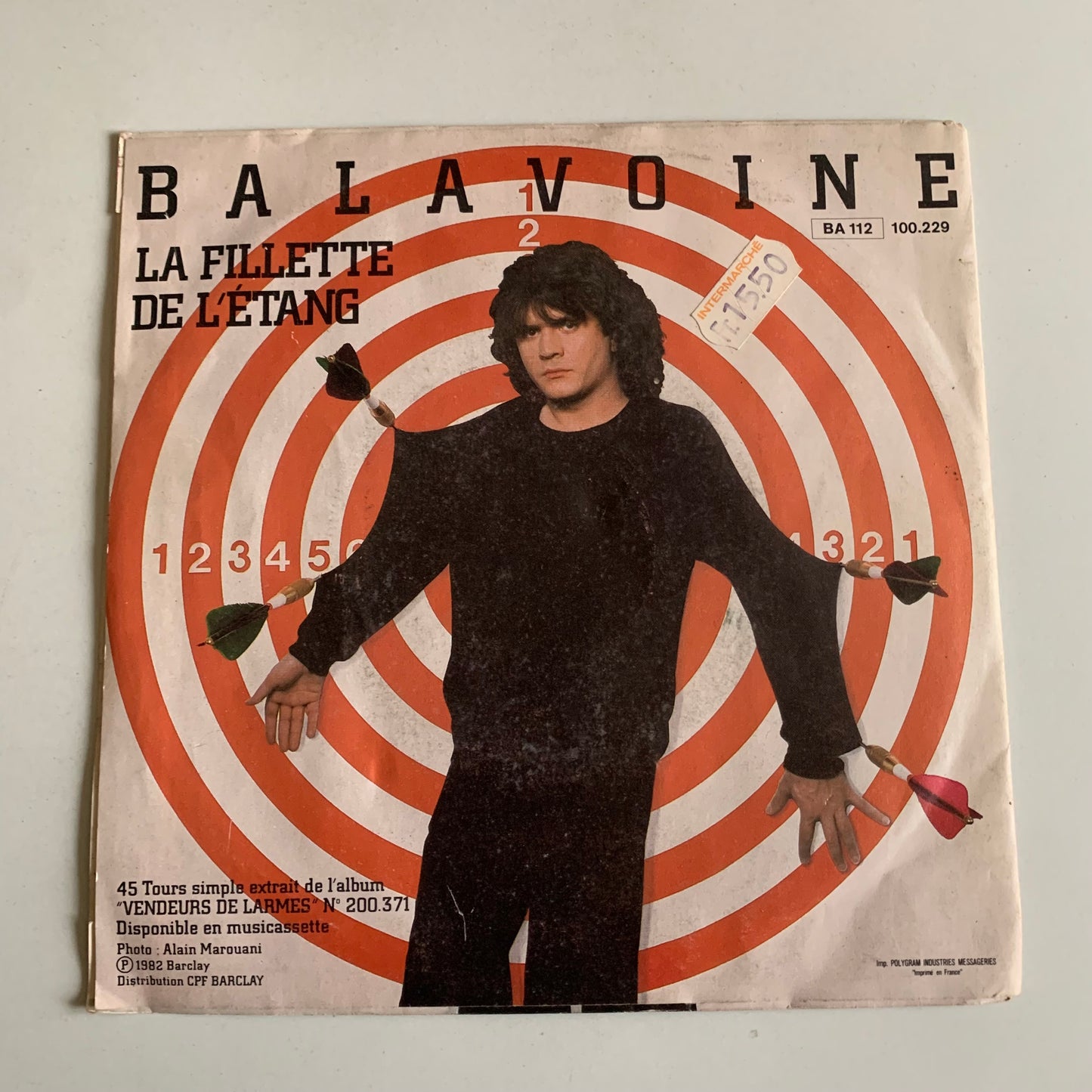 Daniel Balavoine - Vivre Ou Survivre - Single 1982 Occasion