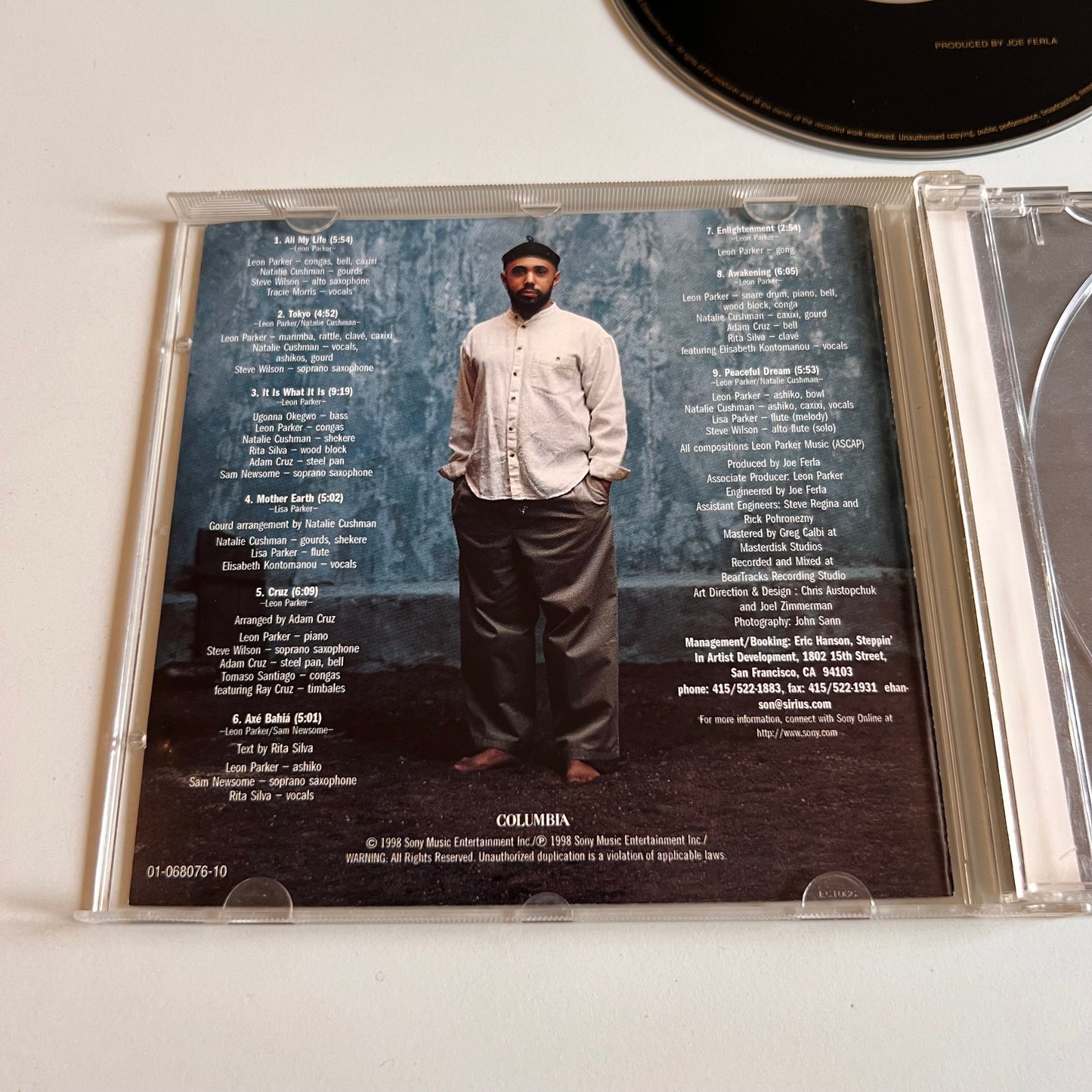 CD - Leon Parker - Awakening - 1998