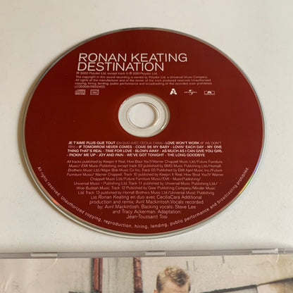 CD - Ronan Keating - Destination - 2002 Occasion