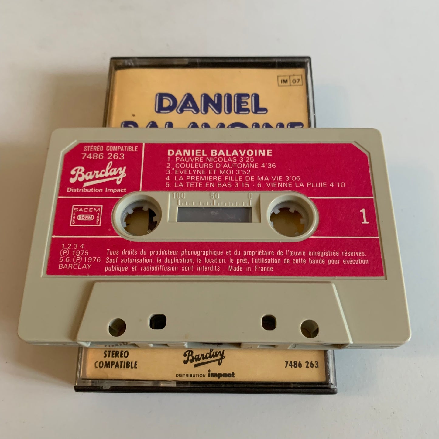 Daniel Balavoine - 1978 Occasion