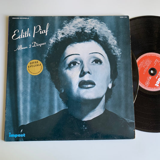 Edith Piaf - Album 2 Disques - Double Vinyle 33 tours 1979 Occasion