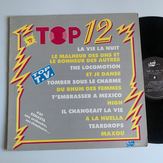 Pat Benasta Son Orchestre, Ses Chanteurs - Top 12 Vol. 12 - 33 tours 1989 Occasion