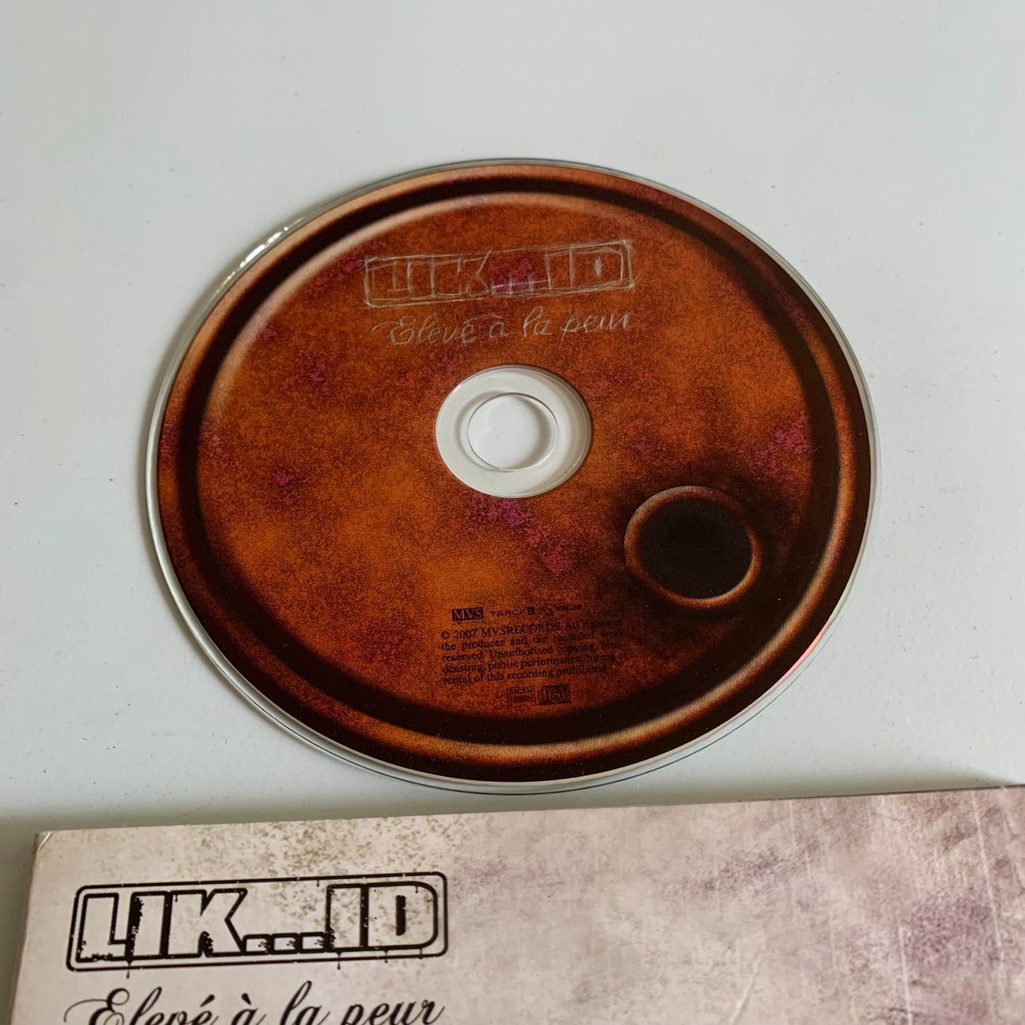 CD - Lik...Id - Elevé A La Peur - 2007 Occasion