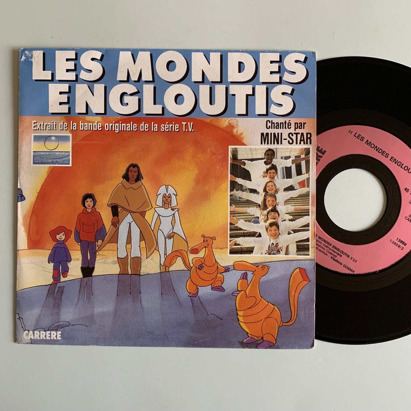 Mini-Star - Les Mondes Engloutis - Single 1985