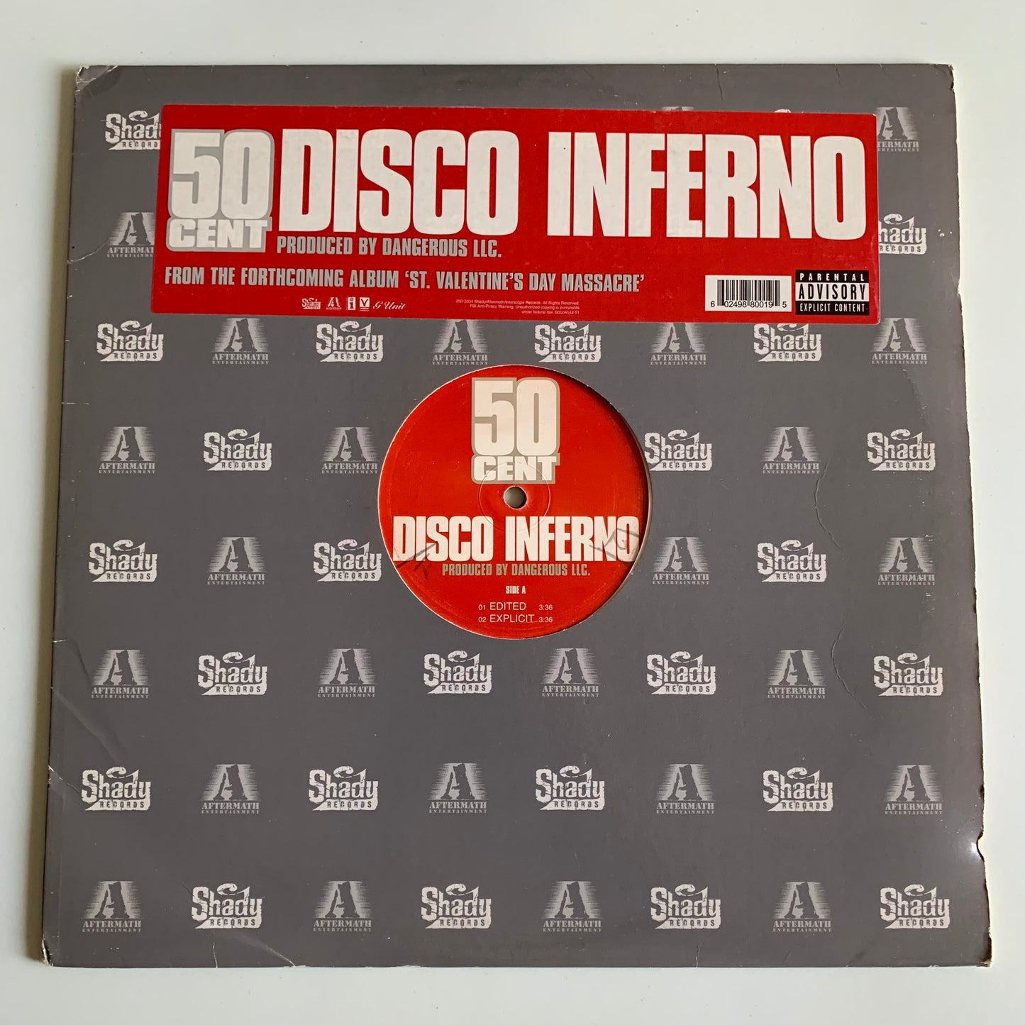 50 Cent - Disco Inferno - Single 2004 Occasion