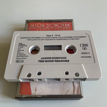 Jason Donovan - Ten Good Reasons 1989 Occasion