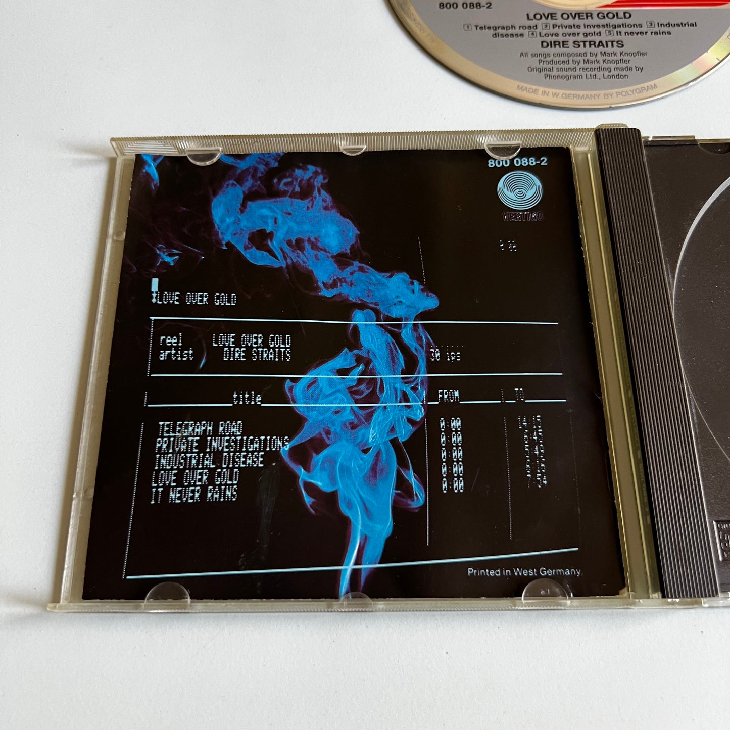 CD - Dire Straits - Love Over Gold - 1982