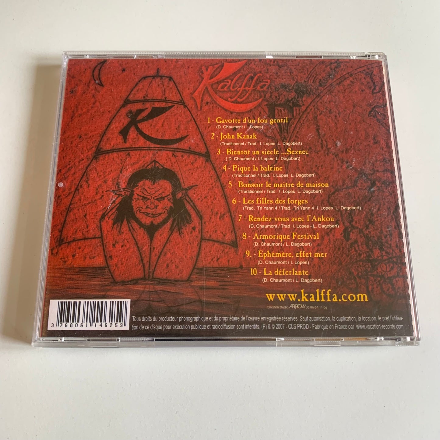 CD - Kalffa - La Déferlante - 2007 Occasion