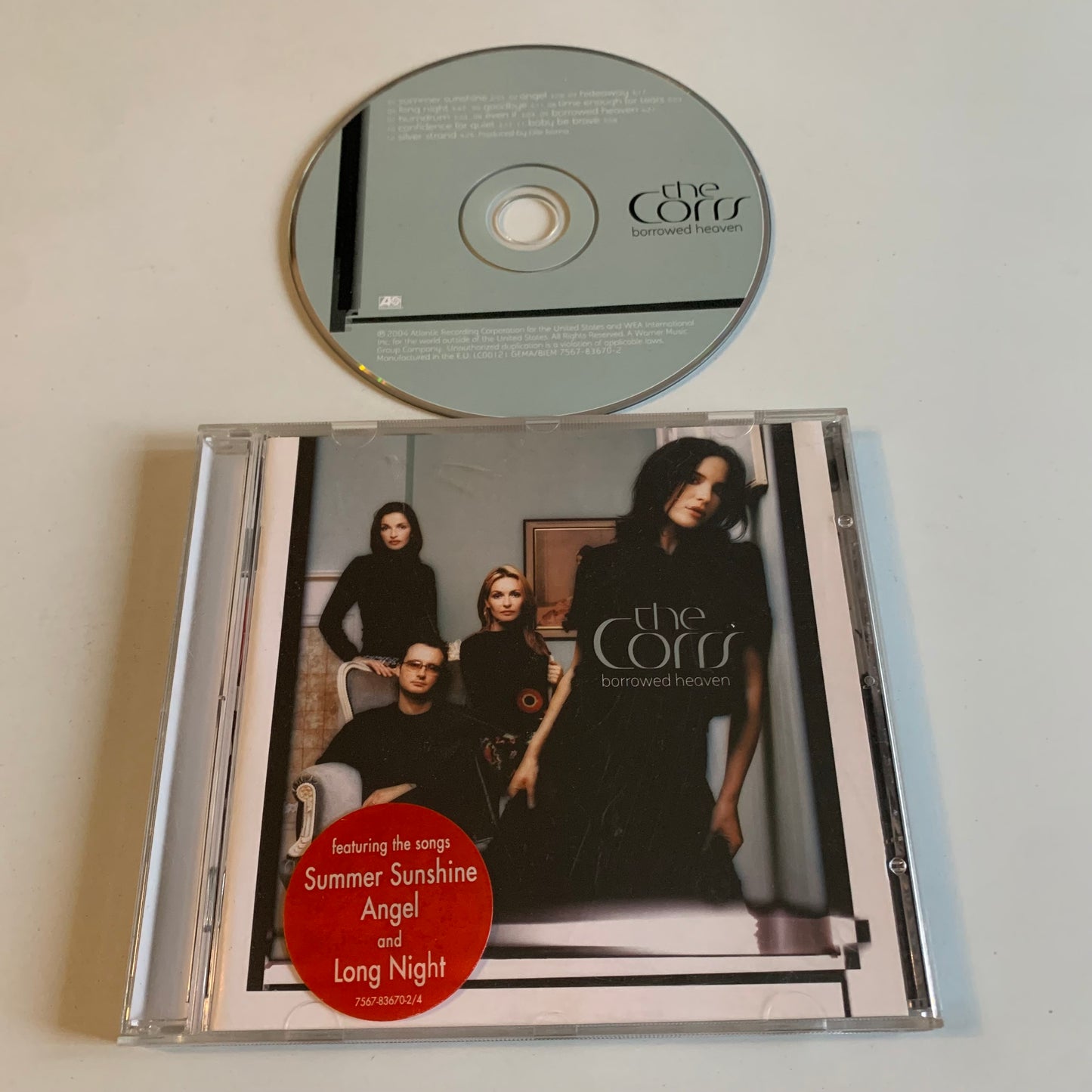 CD - The Coors - Borrowed Heaven - 2004 Occasion