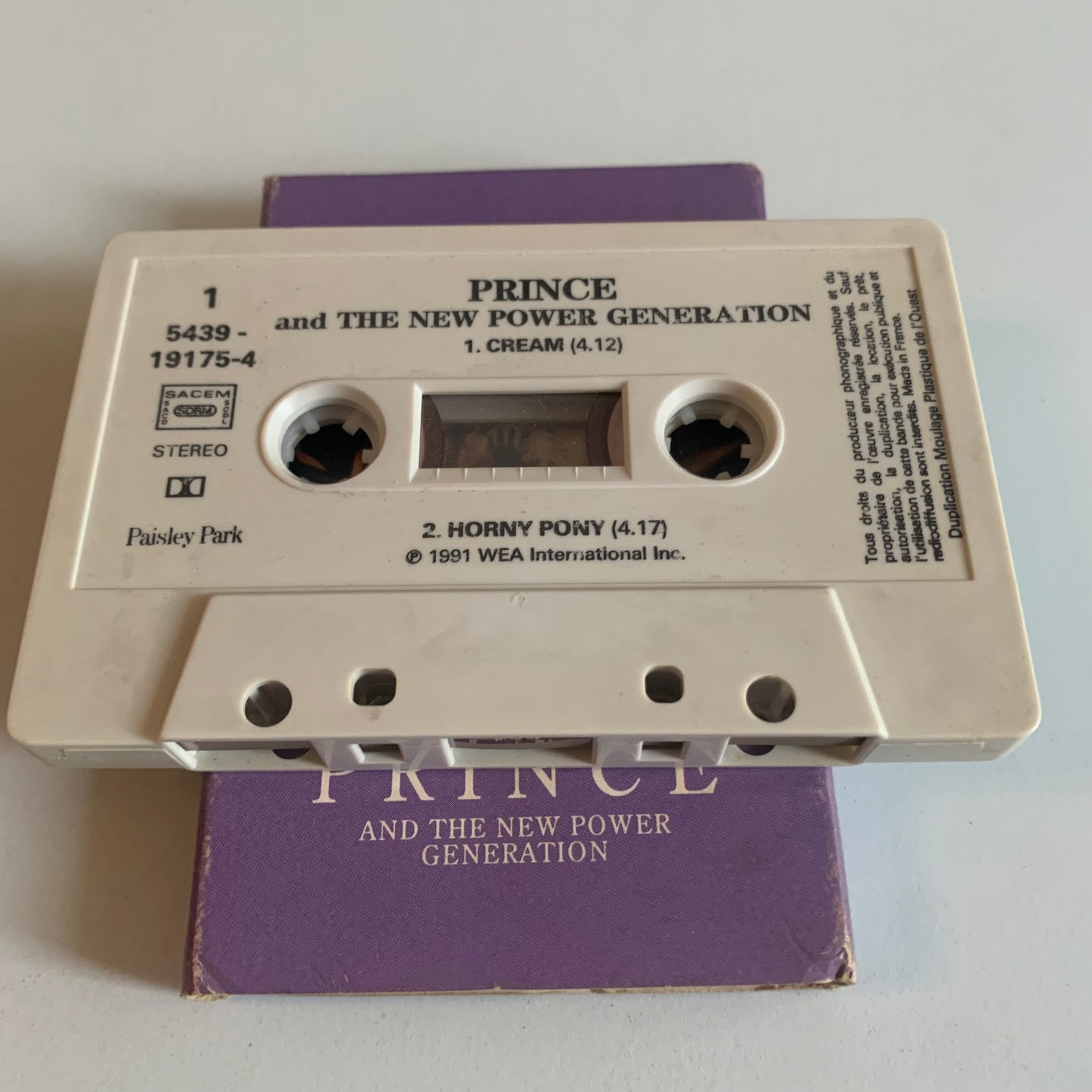 Prince - Cream - Single 1991 Occasion