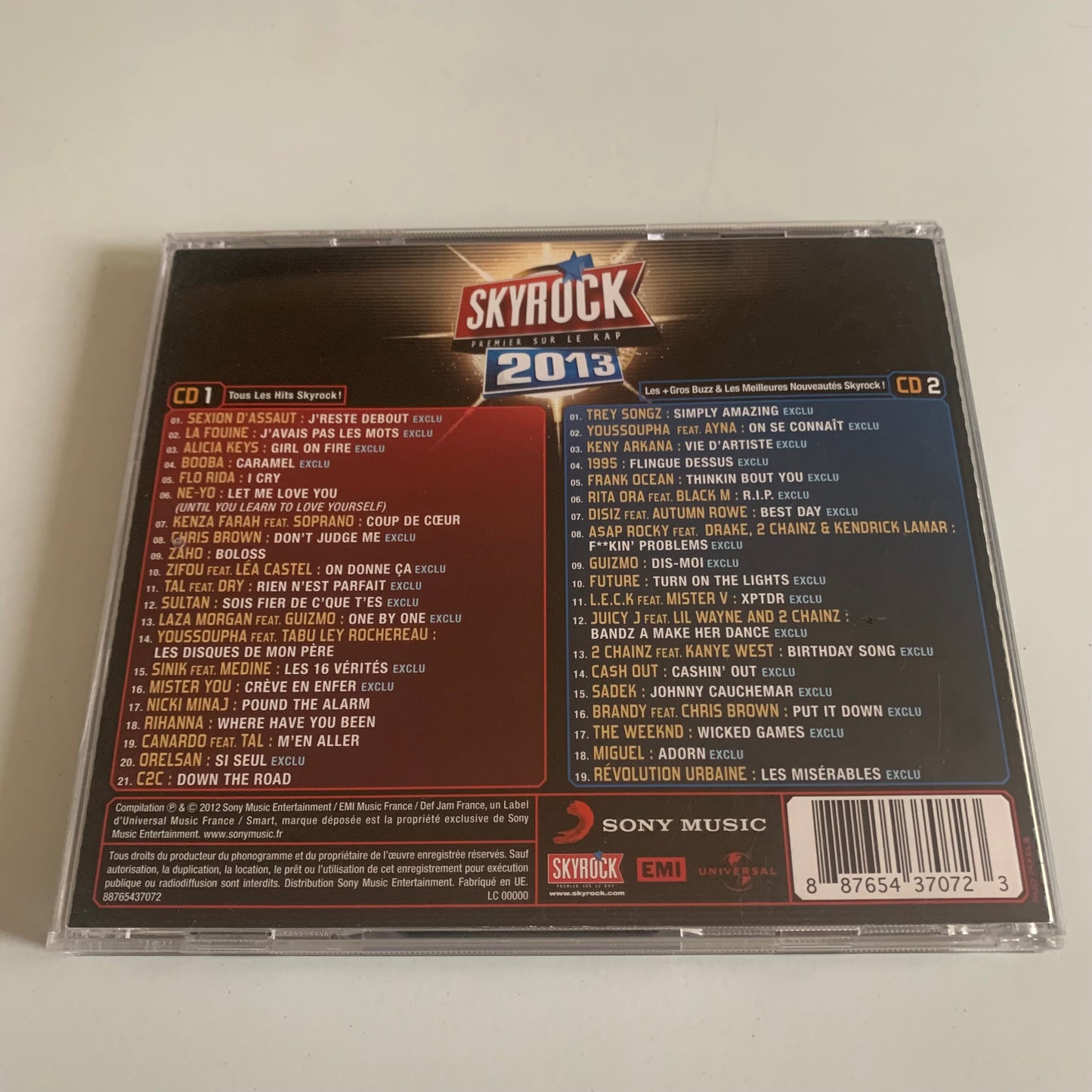 CD - Compilation - Skyrock - Premier sur le RAP 2013 - Occasion