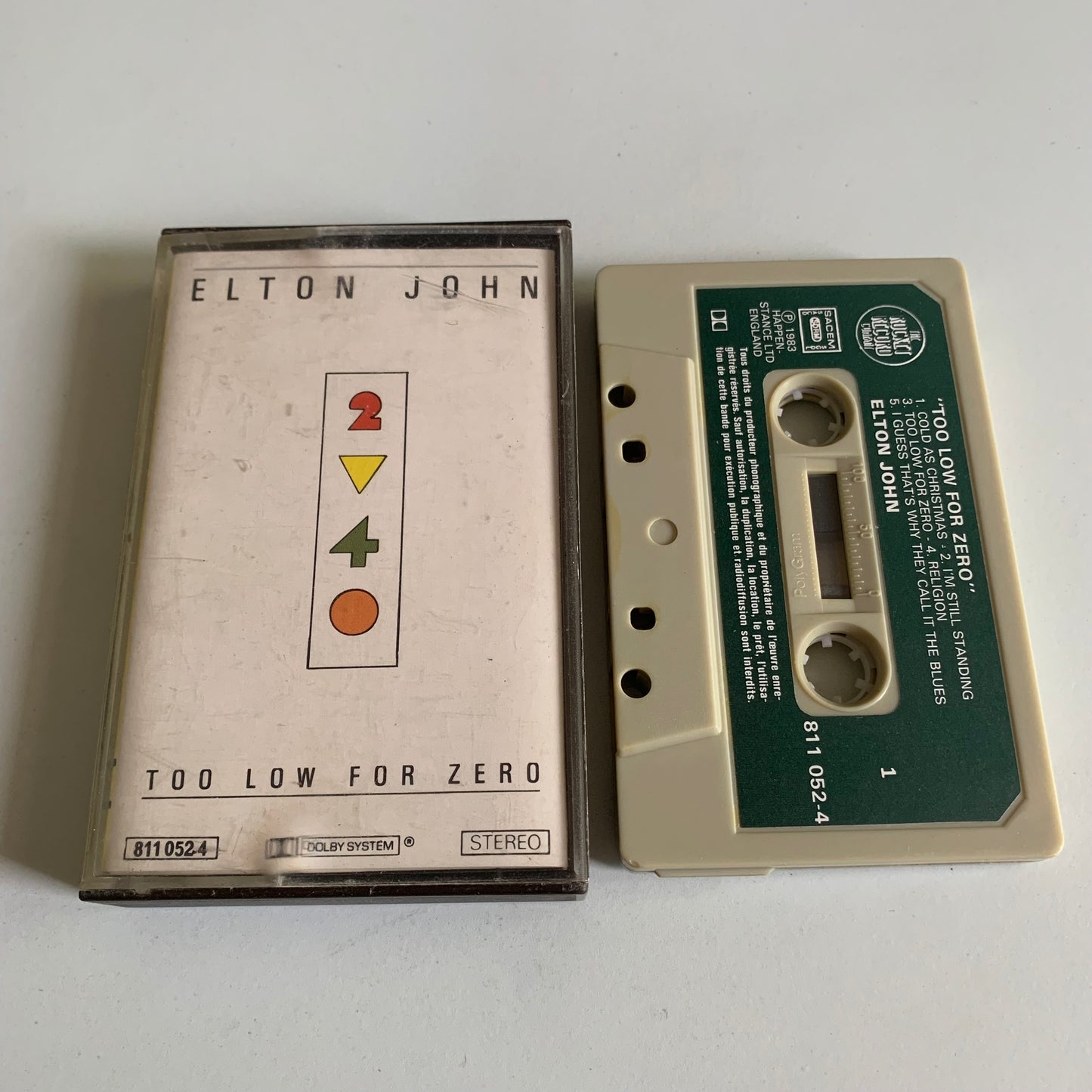 Elton John - Too Low For Zero - 1983 Occasion