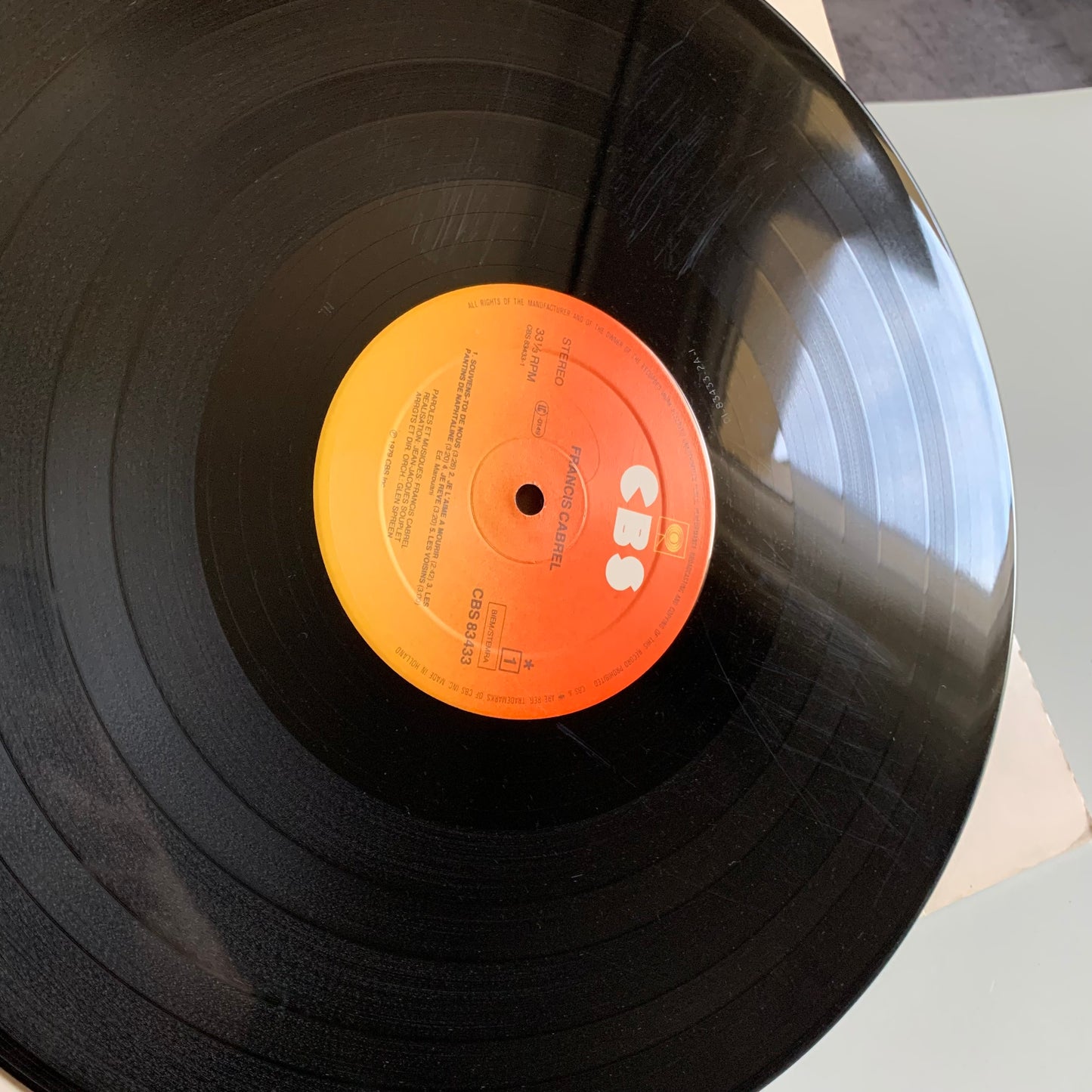 Francis Cabrel - Les Chemins De Traverse - LP 1979 Occasion