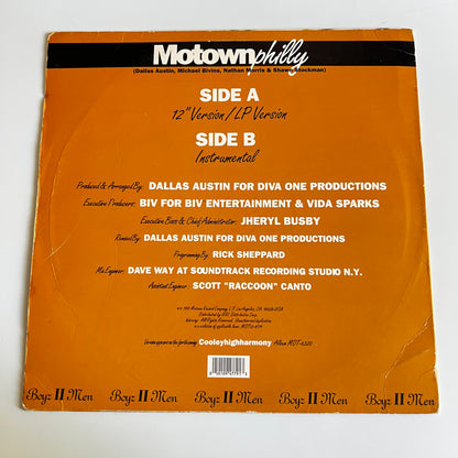 Boyz II Men - Motownphilly - Single 1991