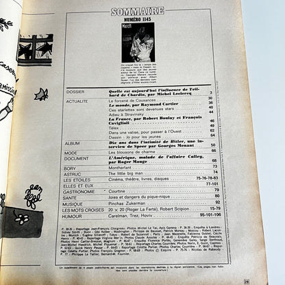 Paris Match - Jo Dassin - Nº 1145 17 Avril 1971