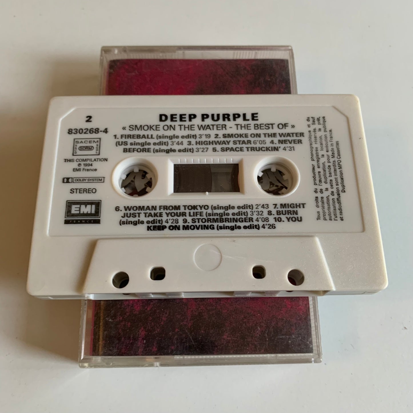 Deep Purple - Smoke On The Water - The Best Of - 1994 Occasion