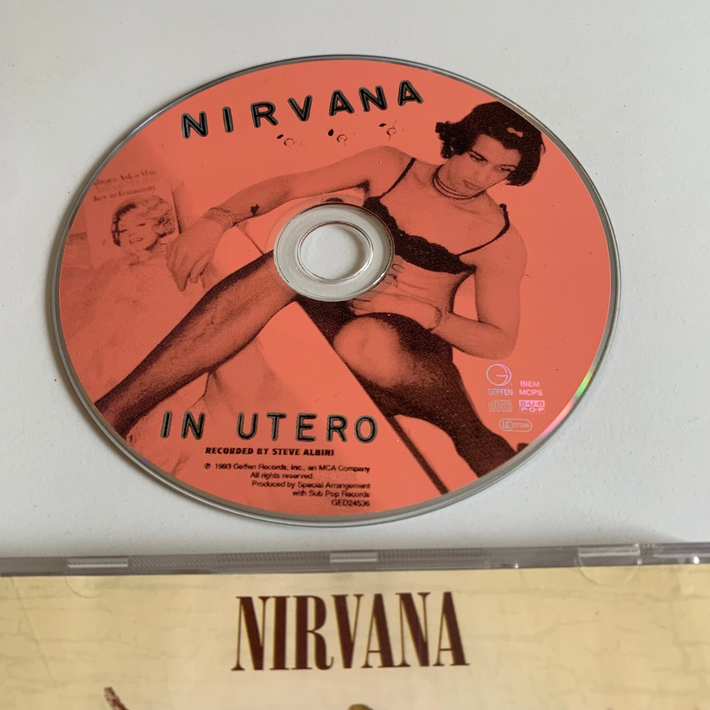 CD - Nirvana - In Utero - 1993