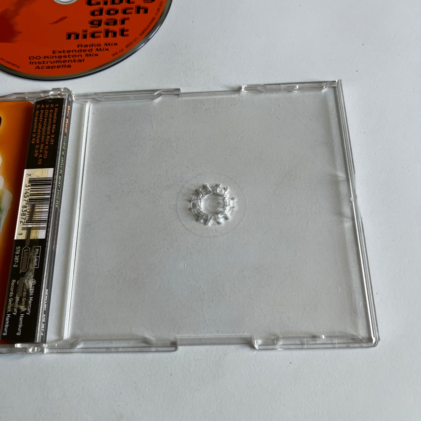 CD - Der Wolf - Gibt's Doch Gar Nicht - Single 1996