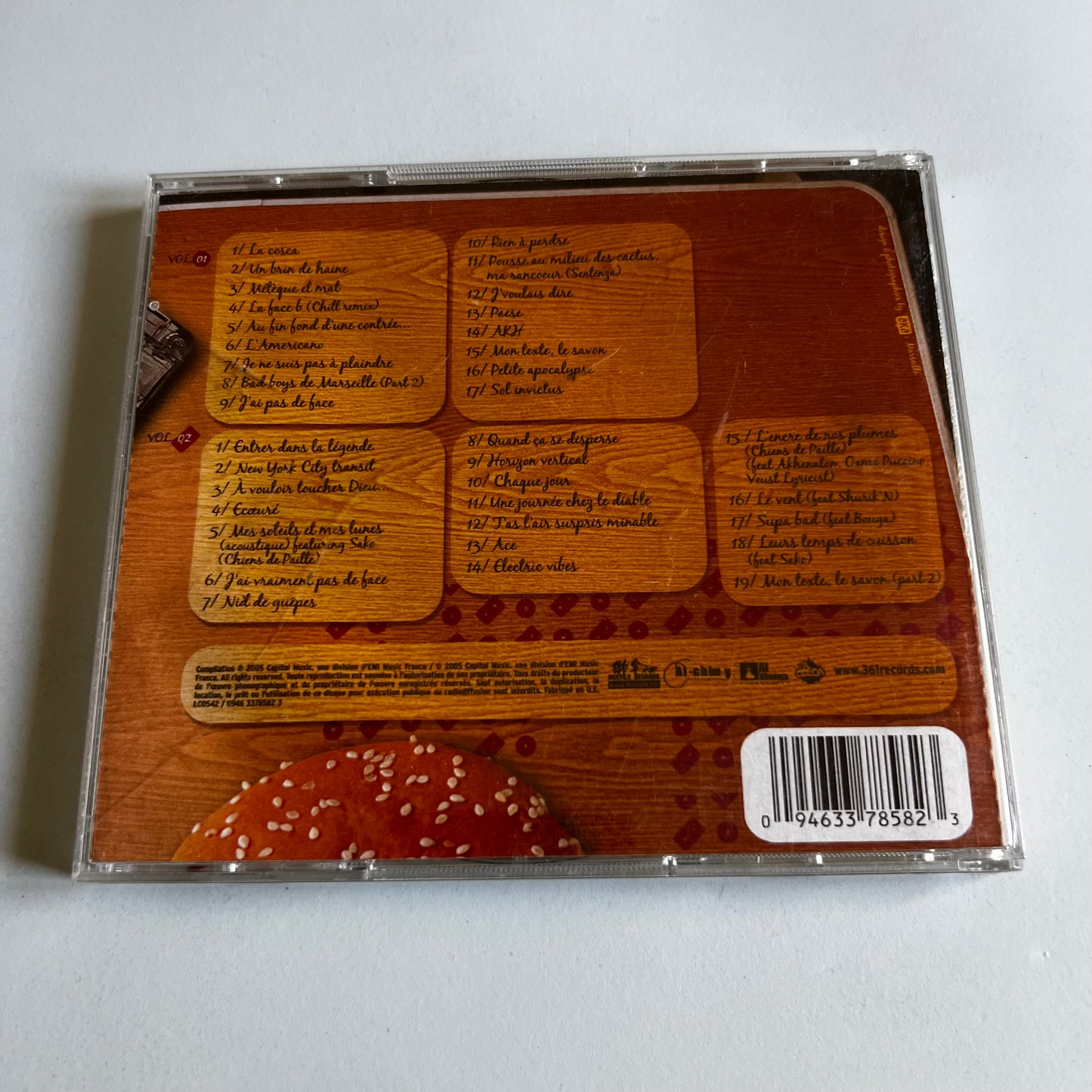 CD - Akhenaton - Double Chill Burger - 2005