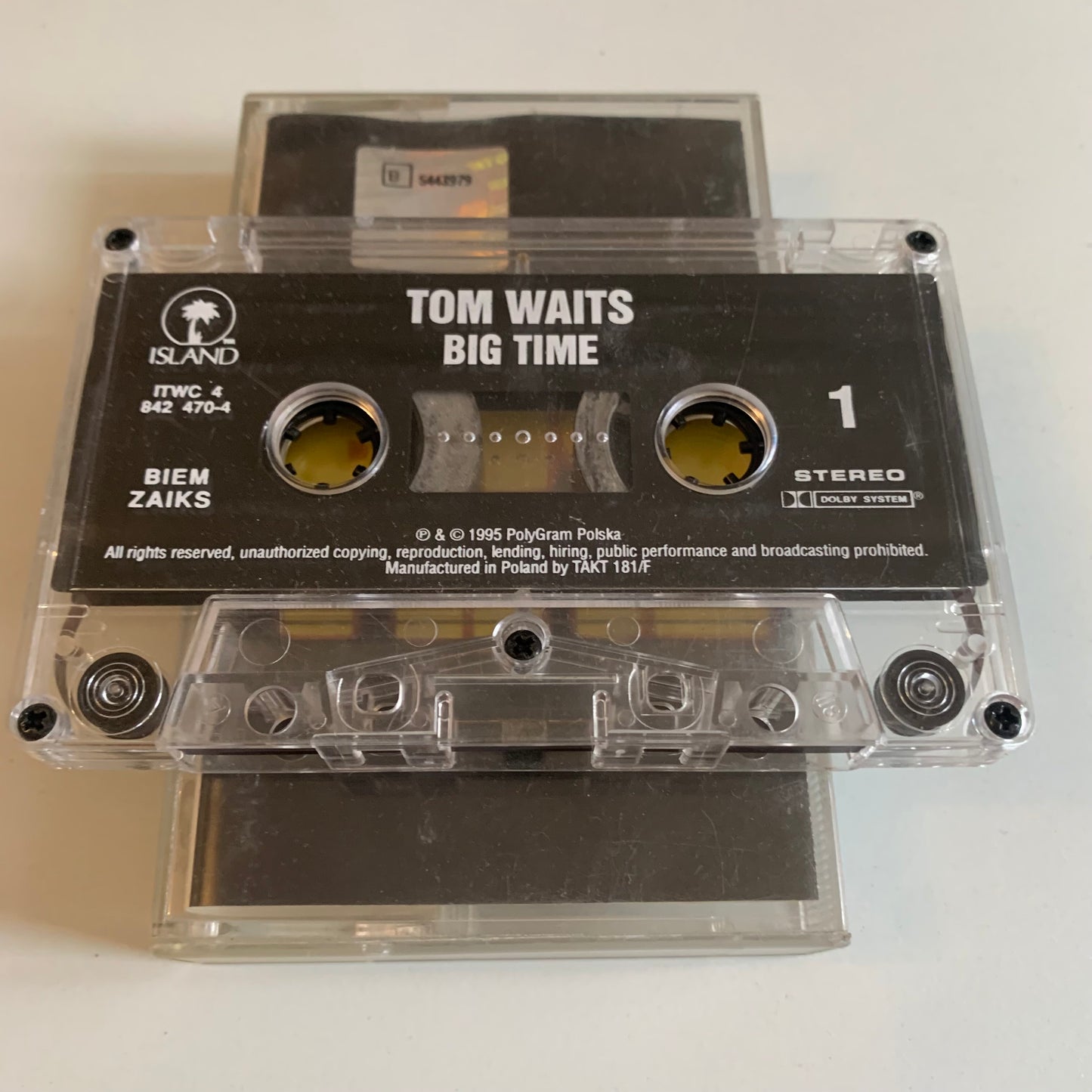 Tom Waits - Big Time - 1995 Occasion