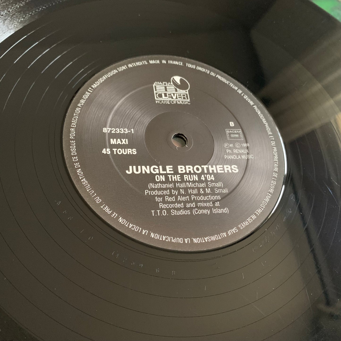 Jungle Brothers - I'll House You - Single 1988